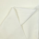 Broken white organic cotton jersey