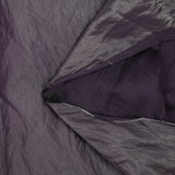 Coton froissé irisé fond violet