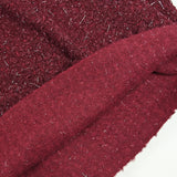 Lurex Bordeaux Lurex Bouclette Bouclette