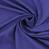 Jersey de algodón orgánico de índigo azul