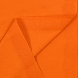Jersey de algodón orgánico de naranja