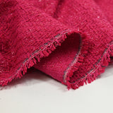 Tweed emma lurex polyester FUCHSIA Foundation