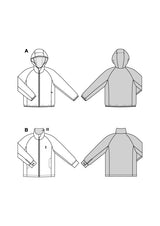 Patron Burda n°5595 : Veste