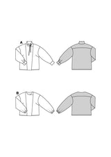Patron Burda n°5597 : Blouse