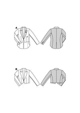 Patron Burda n°5602 : Blazer