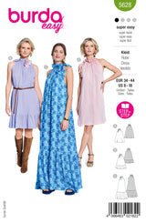 Patron Burda n°5628 : Robe