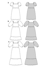 Patron Burda n°5630 : Robe