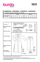Patron Burda n°5633 : Veste et pantalon
