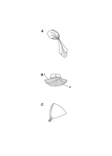Patrón Burda n°5634: Accesorios para la cabeza