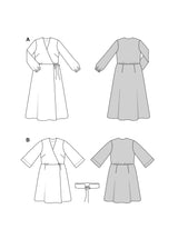 Patron Burda n°5637 : Robe
