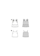 Patron Burda n°5638 : Top