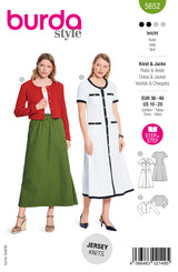 Patron Burda n°5652 : Robe & Veste