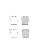 Patron Burda n°5657 : T-shirt