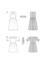 Patron Burda n°5668 : Robe