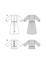 Patron Burda n°5669 : Robe & Blouse