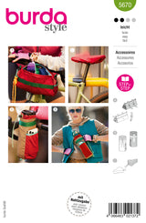 Patron Burda n°5670 : Accessoires -Ensemble cycliste