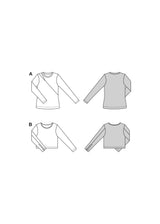 Patron Burda n°5674 : T-shirt