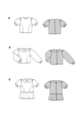 Patron Burda n°5687 : Blouse