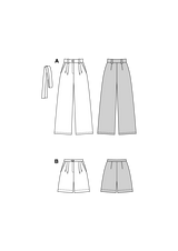 Burda boss n ° 5718: pants