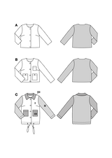 Patron Burda n°5729 : Blazer