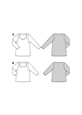 Patron Burda n°5731 : T-shirt