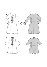Patron Burda n°5732 : Robe & Blouse