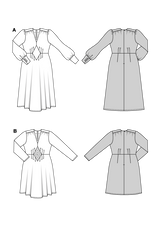 Patron Burda n°5748 : Robe
