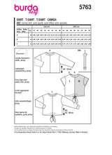 Burda Boss N ° 5763: camiseta
