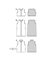 Burda boss n ° 5764: vest