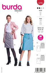 Patron Burda n°5779 : Jupe