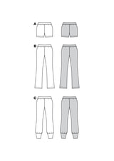 Burda Boss N ° 5789: pantalones