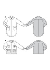 Burda Boss N ° 5794: abrigo y chaqueta