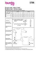 Burda Boss N ° 5796: Vestido y camiseta