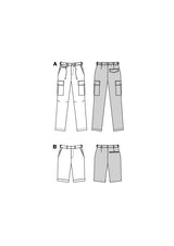 Patron Burda n°5814 : Pantalon