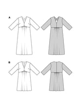 Patron Burda n°5816 : Robe