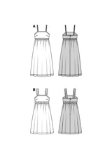Patron Burda n°5821 : Robe