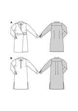 Patron Burda n°5826 : Robe