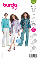 Burda boss n ° 5830: jacket