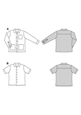 Patron Burda n°5842 : Veste & Chemise