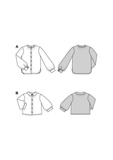 Patron Burda n°5847 : Blouse