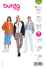 Patron Burda n°5848 : Blouson
