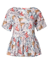 Patron Burda n°5856 : Blouse