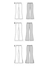 Patron Burda n°5874 : Pantalon