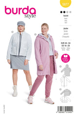 Patron Burda n°5877 : Veste