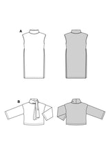 Patron Burda n°5880 : Pull