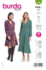 Burda Boss N ° 5885: Vestido