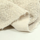 Lainage bouclette lurex ivoire