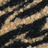 Forro de tigre beige y negro