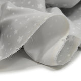 Gray background cotton stake