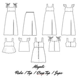 Patron de couture Robe MAGALI